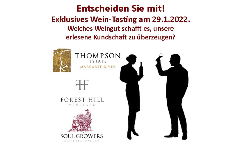 Exklusives Wein-Tasting