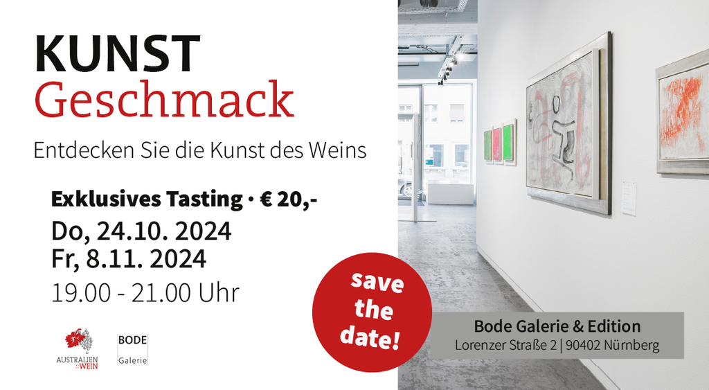 Save the Date! Unser nächstes Tasting