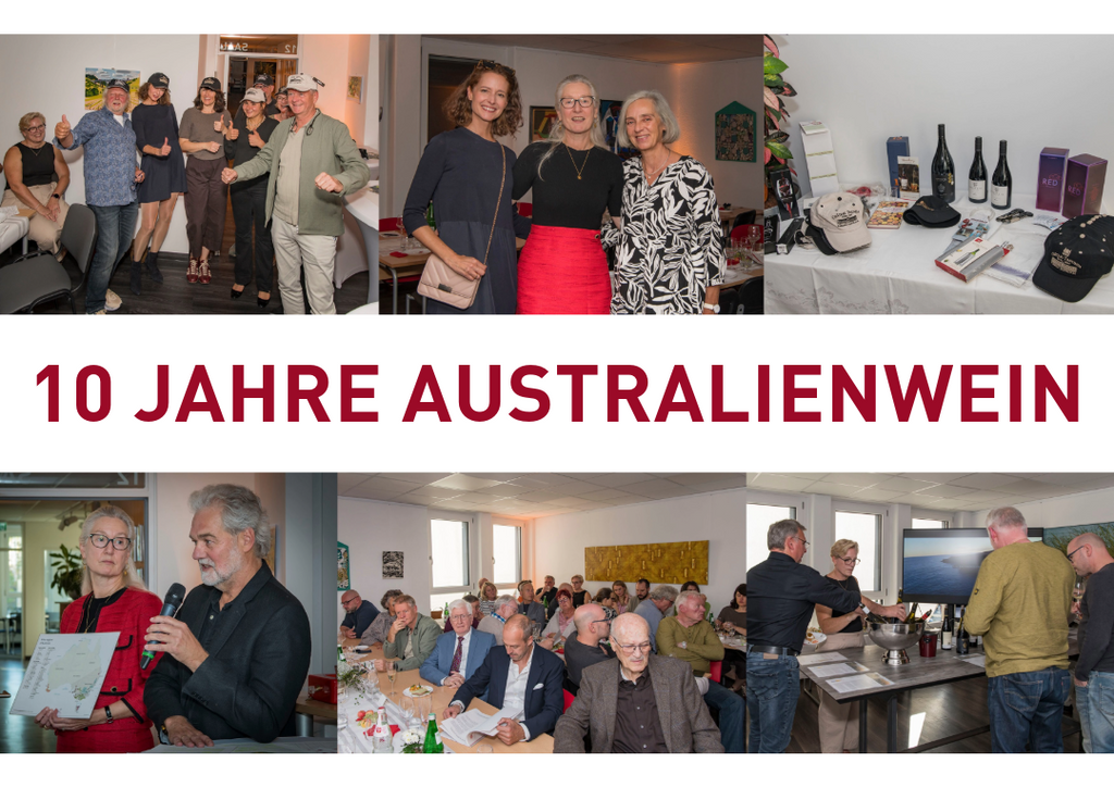 Vielen Dank! 10 Jahre AustralienWein